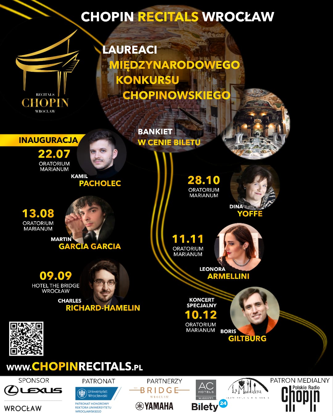 Chopin Recitals Wrocław - Laureaci międzynarodowego konkursu chopinowskiego